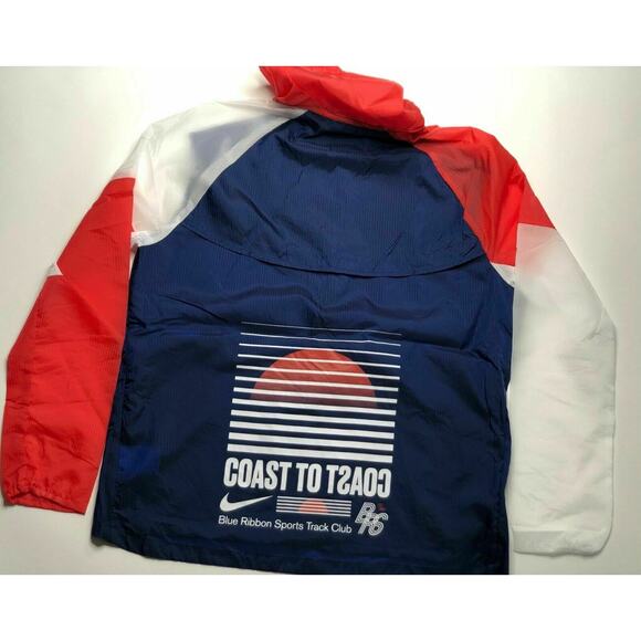 Nike Blue Ribbon Sports Blue Running Track Jacket CJ4502-492 Men's Size L NWT - Picture 13 of 16